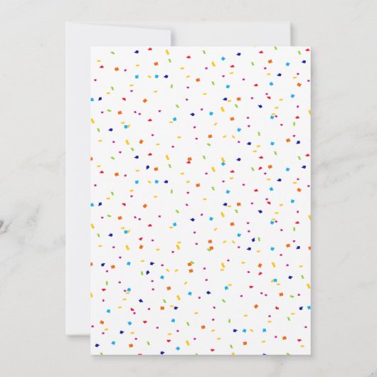 Party Einladung springen, Trampolin Party einladen (Rückseite)