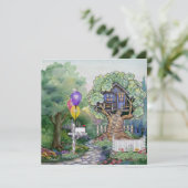 PARTY EINLADUNG - SRF (Stehend Vorderseite)