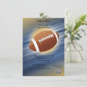 Party Einladung Superbowl (Stehend Vorderseite)