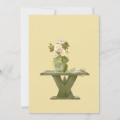 Party Einladung "Tiered Topiary Garden" (Rückseite)