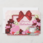 Party Einladung Valentine (Vorderseite)