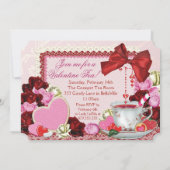 Party Einladung Valentine (Rückseite)