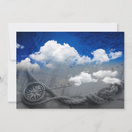 Party Einladung von Aviator (Rückseite)