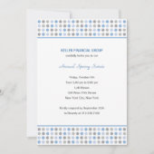 Party Einladung von Dot Patterns für Unternehmen (Vorderseite)