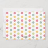 Party Einladung von Eis (Rückseite)