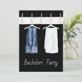 Party Einladung von Gay Bachelors (Stehend Vorderseite)