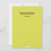 Party Einladung von Nachbarschaftsblöcken (Rückseite)