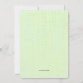 Party Einladung von niedlichem Eiscreme-Kindergebu (Rückseite)