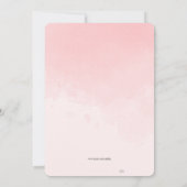 Party Einladung von niedlichem Eiscreme-Kindergebu (Rückseite)