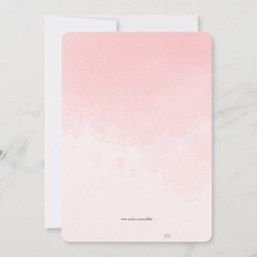 Party Einladung von niedlichem Eiscreme-Kindergebu (Rückseite)