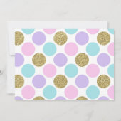 Party Einladung von Unicoreis (Rückseite)