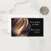 Party Einladung von Unternehmen (Vorderseite/Rückseite Beispiel)