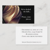 Party Einladung von Unternehmen (Vorne/Hinten)