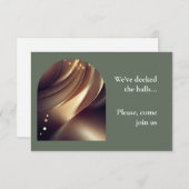 Party Einladung von Unternehmen (Vorne/Hinten)