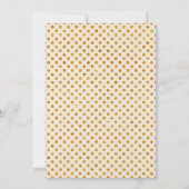 Party Einladung von Zucker und Gewürzen (Rückseite)