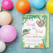 Party Einladung Warte Adoption