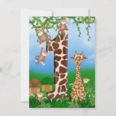 Party Einladung zum 1. Geburtstag (Vorderseite)