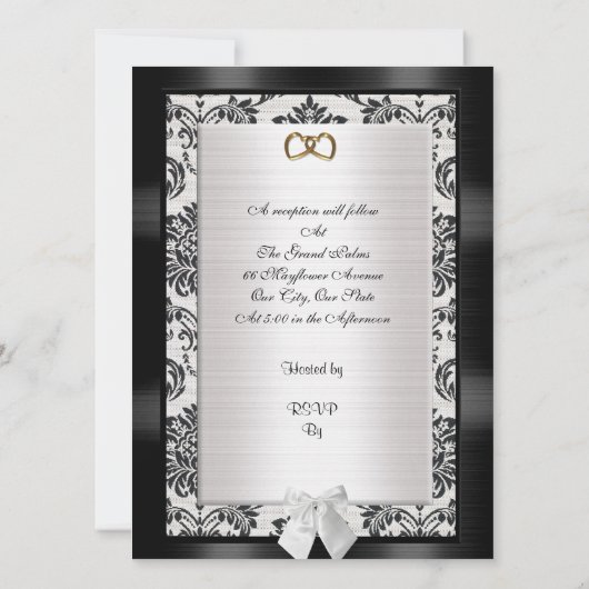 Party Einladung zum 25. Jubiläum (Rückseite)