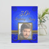 Party Einladung zum 30. Geburtstag (Stehend Vorderseite)