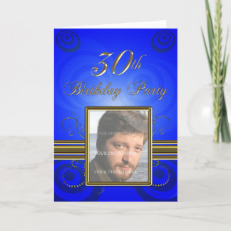 Party Einladung zum 30. Geburtstag