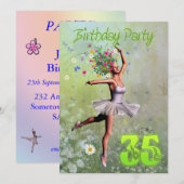 Party Einladung zum 30. Geburtstag (Vorne/Hinten)