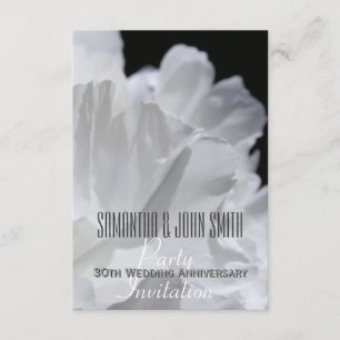 Party Einladung zum 30. Hochzeitstag, Peony 2