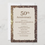 Party Einladung zum 50. Hochzeitstag (Vorderseite)