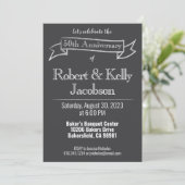 Party Einladung zum 50. Hochzeitstag (Stehend Vorderseite)
