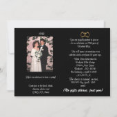 Party Einladung zum 50. Jahrestag (Rückseite)