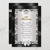 Party Einladung zum 50. Jahrestag (Vorne/Hinten)