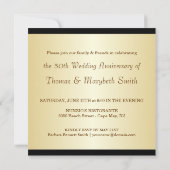 Party Einladung zum 50. Jahrestag - Foto fakultati (Rückseite)