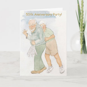 Party Einladung zum 50. Jubiläum!