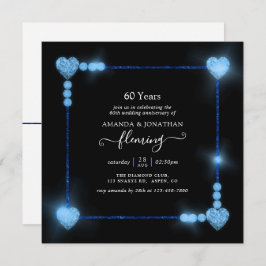 Party Einladung zum 60. Geburtstag der Diamanten