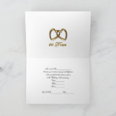Party Einladung zum 60. Jahrestag (Innenseite)
