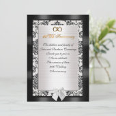 Party Einladung zum 60. Jubiläum (Stehend Vorderseite)