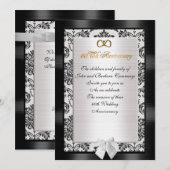 Party Einladung zum 60. Jubiläum (Vorne/Hinten)