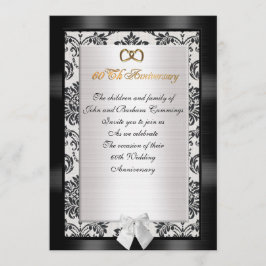 Party Einladung zum 60. Jubiläum