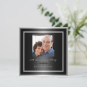 Party Einladung zum 75. Jahrestag (Stehend Vorderseite)