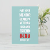 Party Einladung zum 80. Geburtstag (Stehend Vorderseite)