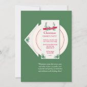 Party Einladung zum Abendessen (Vorderseite)