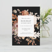 Party Einladung zum Abendessen (Stehend Vorderseite)