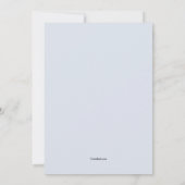 Party Einladung zum Baumschneiden (Rückseite)