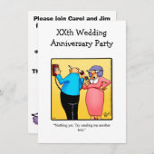 Party Einladung zum Feiertag (Vorne/Hinten)