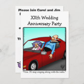 Party Einladung zum Feiertag (Vorne/Hinten)