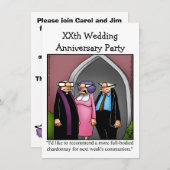 Party Einladung zum Feiertag (Vorne/Hinten)