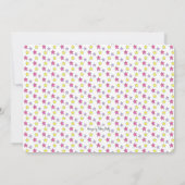 Party Einladung zum Geburtstag Slumber (Rückseite)