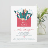 Party Einladung zum Gingerbrettaustausch (Stehend Vorderseite)