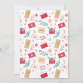 Party Einladung zum Gingerbrettaustausch (Rückseite)