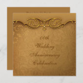 Party Einladung zum Hochzeitstag (Vorne/Hinten)