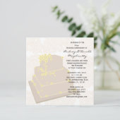 Party Einladung zum Hochzeitstag (Stehend Vorderseite)